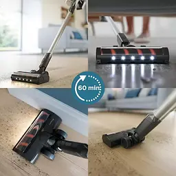 Пилосос Philips 3000 Series бездротовий сірий (XC3031/01) - мініатюра 6