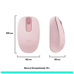 Мишка Logitech M196 Bluetooth Rose (910-007461) - мініатюра 12
