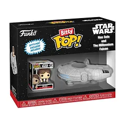 Фігурка Funko Pop набір Bitty Pop! Ride - Хан Соло й Тисячолітній сокіл (83623) - мініатюра 5