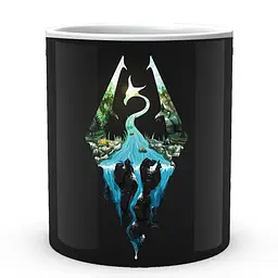 Кухоль GeekLand Skyrim SKR 02.11 330 мл білий - мініатюра 2
