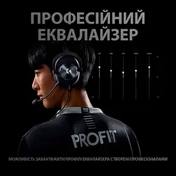 Навушники дротові Logitech G PRO X with Stand набір з підставкою (991-000358) чорні - мініатюра 10
