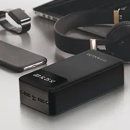 Повербанк Titanum OL03 Black 30000 mAh (TPB-OL03-B) - мініатюра 5