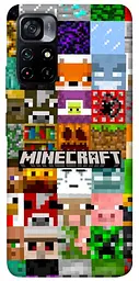 Чохол Demsky Minecraft collage для Xiaomi Poco M4 Pro 5G