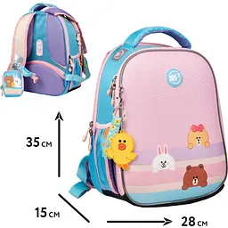 Рюкзак каркасний Yes H-100 Line Friends (559549) - мініатюра 22