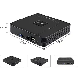Smar H.265 Max 4K Output CCTV NVR 16 каналів. XMeye - мініатюра 4