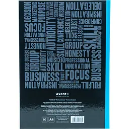 Книга записна Axent Colors A4 в клітинку 80 аркушів блакитна (8421-05-A) - мініатюра 3