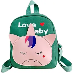 Дитячий рюкзак Evo-Kids Small Unicorn-2 Green (2418-19 Green Unicorn-2) 