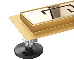 Душовий канал Rea Greek Pro 60 см gold REA-G8027 - мініатюра 6