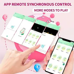 Смарт-вібратор для клітора Love Spouse з керуванням зі смартфона фуксія - мініатюра 5
