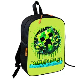 Шкільний рюкзак дитячий Minecraft + Сумка для взуття спортивної форми рюкзак-мішок для хлопчика (01731) - мініатюра 5
