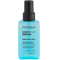 Парфумований спрей для тіла та волосся "Кокосова мрія" Phytorelax Laboratories Hair & Body Mist Coco Dream 100 мл