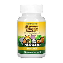 Омега 3/6/9 для підлітків Animal Parade - 90 софтгель Natures Plus