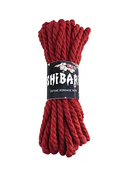 Хлопковая веревка для Шибари Feral Feelings Shibari Rope, 8 м, красная