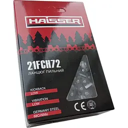 Ланцюг HAISSER 21FCH72 - 72 ланки, паз 1,5мм 0,58'', крок 0,325''