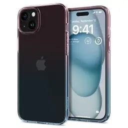 Чохол Spigen Liquid Crystal Gradation Pink для iPhone 15 (ACS06787) - мініатюра 2