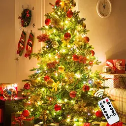 Гірлянда світлодіодна XPRO Роса 10 м, 100 LED, теплий білий колір, водонепроникна, 8 режимів світіння (234574673_422)