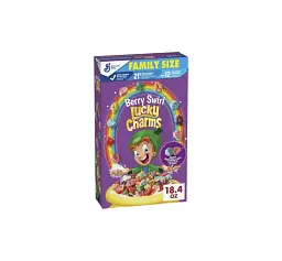 Сухий сніданок Lucky Charms Berry Swirl з маршмелоу, 521г - мініатюра 3