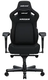 Ігрове крісло Anda Seat Kaiser 4 Size L Black Fabric (AD12YDDC-L-20-B-CF) - мініатюра 3