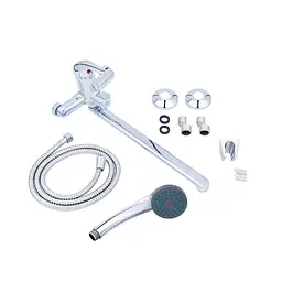 Змішувач для ванної Agua Leon-C071 CV014927 Хром - мініатюра 4