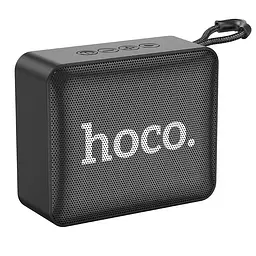 Портативна акустика Hoco Gold brick sports BT speaker BS51 бездротова чорна - мініатюра 2