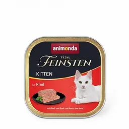 Вологий корм Animonda Vom Feinsten для кошенят, з яловичиною, 100 г - мініатюра 3