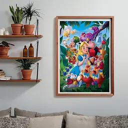 Пазл Аліса в Країні Див - Disney Alice In Wonderland - 1000 шт Clementoni 39952 - мініатюра 3
