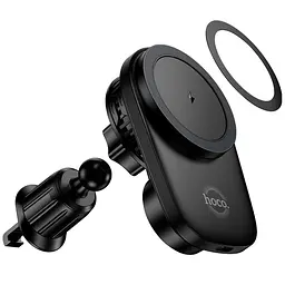 Автотримач із БЗУ HW36 Electric 15W with cooler (air outlet) Black Hoco teh0029271 - мініатюра 4