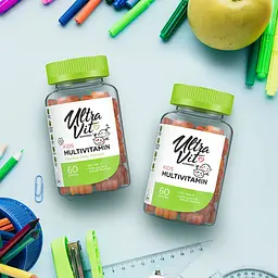 Мультивітамінний комплекс для дітей VPLab UltraVit Kid's Multivitamin 60 жувальних цукерок - мініатюра 5