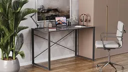 Письмовий стіл Ferrum-decor Серії Конект 75x120x60 чорний ДСП Сосна Кембра 16мм (FRD-104206) - мініатюра 3