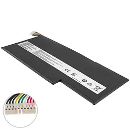 Акумулятор MSI BTY-M6J (Stealth Pro GS43VT, GS63VR, GS73VR) 11.4V 5700 mAh 64.98Wh Black - мініатюра 2