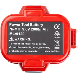 Акумулятор до електроінструменту PowerPlant для MAKITA 9.6V 2.0Ah Ni-MH (192019-4) (TB920921) - мініатюра 2