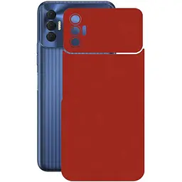 Защитная пленка StatusSKIN для Tecno Spark 8p KG7n Корпус Винил Жидкая медь глянцевая