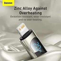 Кабель Baseus Display Cable Type-C to Lightning 20W 1m CATLSK-01 Black - мініатюра 2