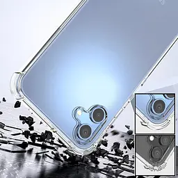Чохол до мобільного телефона BeCover Anti-Shock Samsung Galaxy A07 SM-A075 Clear (713687) - мініатюра 2