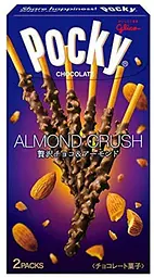 Японські палички Pocky Ganbacky Almond Crush Japanese Chocolate 2 Pack 46.2 г
