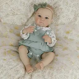 Колекційна силіконова лялька реборн reborn анатомічна дівчинка пупс стелла Reborn Dolls det0018894