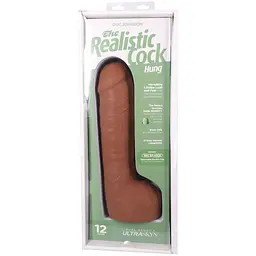 Фалоімітатор Doc Johnson The Realistic Cock ULTRASKYN 12 Inch Hung, 31.8 см - мініатюра 10
