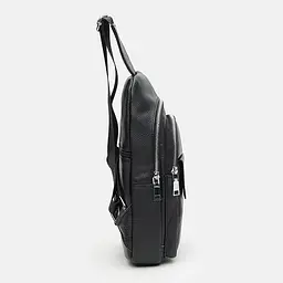 Чоловічий рюкзак шкіряний Keizer K13316bl-black - мініатюра 5