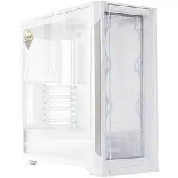 Корпус ALmordor L1400 Shield білий, без БЖ, Mid Tower, для EATX / ATX / Micro ATX / Mini ITX, 2xUSB 3.0, 1xType-C, макс. CPU - 180