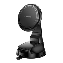 Автотримач для телефону BOROFONE BH136 Parker ring magnetic car holder(center console) Чорний