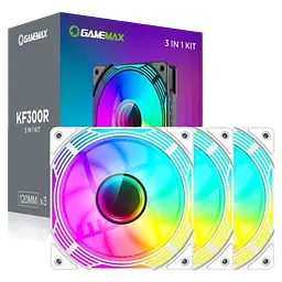 Вентилятор Gamemax KF300R ARGB White