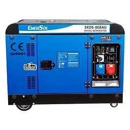 Генератор дизельний 7.5 кВт EnerSol SKD-8EBAU (41-00487)
