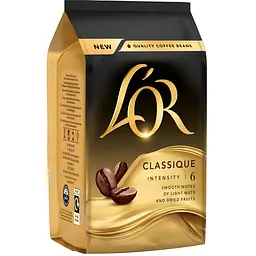 Кава зерно L'OR Classique натуральна смажена 200 г