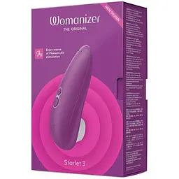 Вакуумний кліторальний стимулятор Womanizer Starlet 3 Violet - мініатюра 6