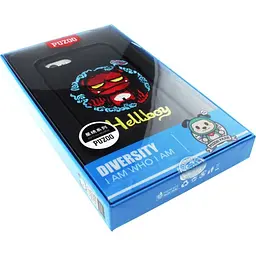 Чохол-накладка PUZOO TPU+TPU with stitchwork craft Star show iPhone 7/8/SE 2020 Black Hellboy - мініатюра 2