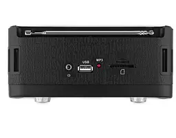 Радиоприемник портативный REAL-EL X520 Black - мініатюра 4