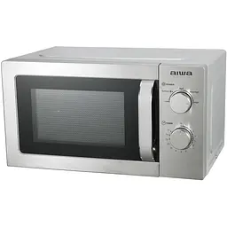 Мікрохвильова піч AIWA NAMICOOK SILVER20 MW-200SL 20л/ 700Вт/ мех.управл../срібна - мініатюра 3