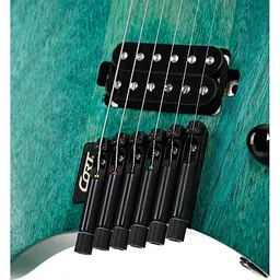 Електрогітара Cort Space G6MS Semi Gloss Turquoise - мініатюра 7