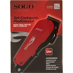 Машинка для стрижки Sogo SS-3525-R [128962] - мініатюра 6