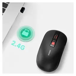 Мишка Xiaomi MiiiW Lite Wireless/Bluetooth Black (MW23M21 Black) - мініатюра 5